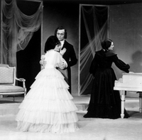A scene from a performance of "Summer in Nohant", photo: the Archives of Cricoteka