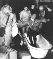 A scene for the play Water Hen leaves its bathtub A group scene photo Edward Węglowski
