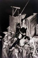 The Cabaret Whore - the Angel of Death, "Let the Artists Die", 1985; owned by Cricoteka