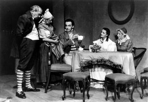 A scene from a performance of "Eugenia Grandet", photo by Jerzy Frąckiewicz  