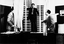 A scene from a production of "The Last Window", photo by Bronisław Stapiński