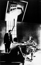 A scene from a performance of "Hard Times", photo by Z. Maksymowicz
