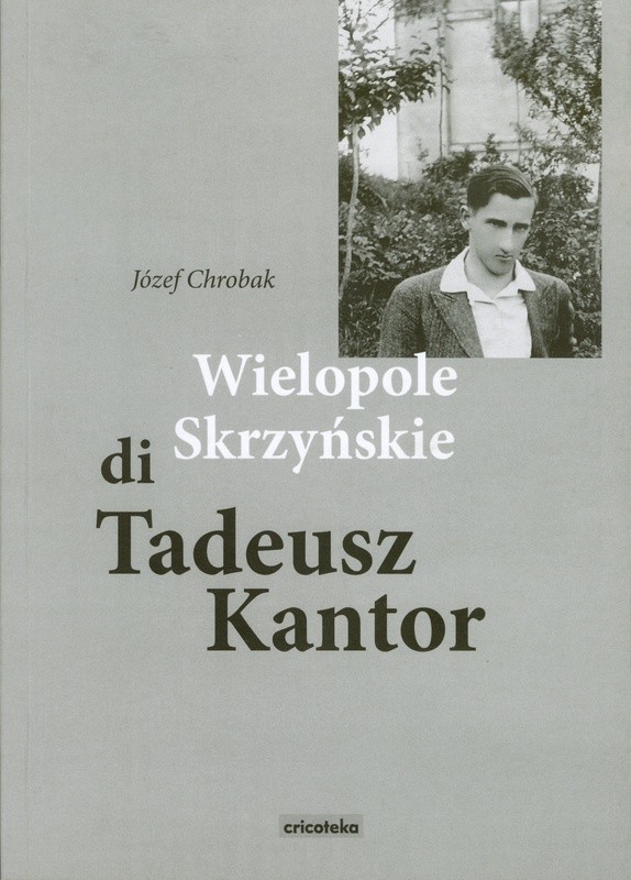 Okładka ze zdjęciem Młodego Tadeusza Kantora