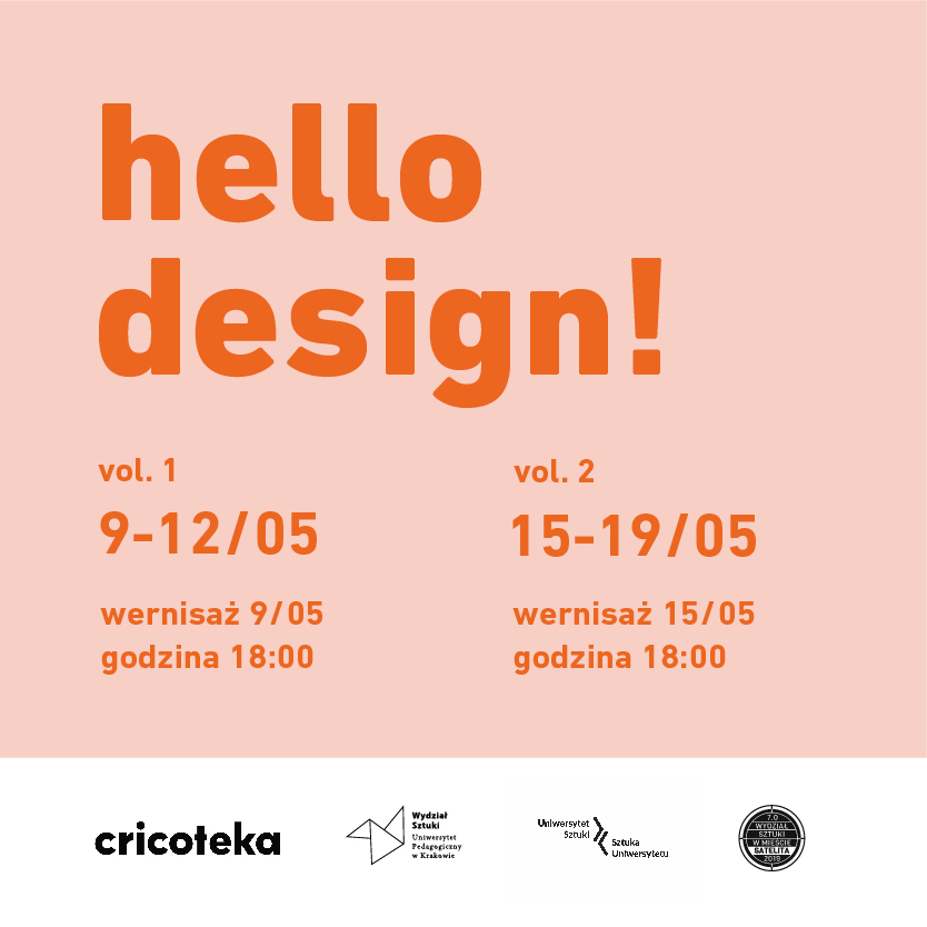 Baner wystawy Hello design!