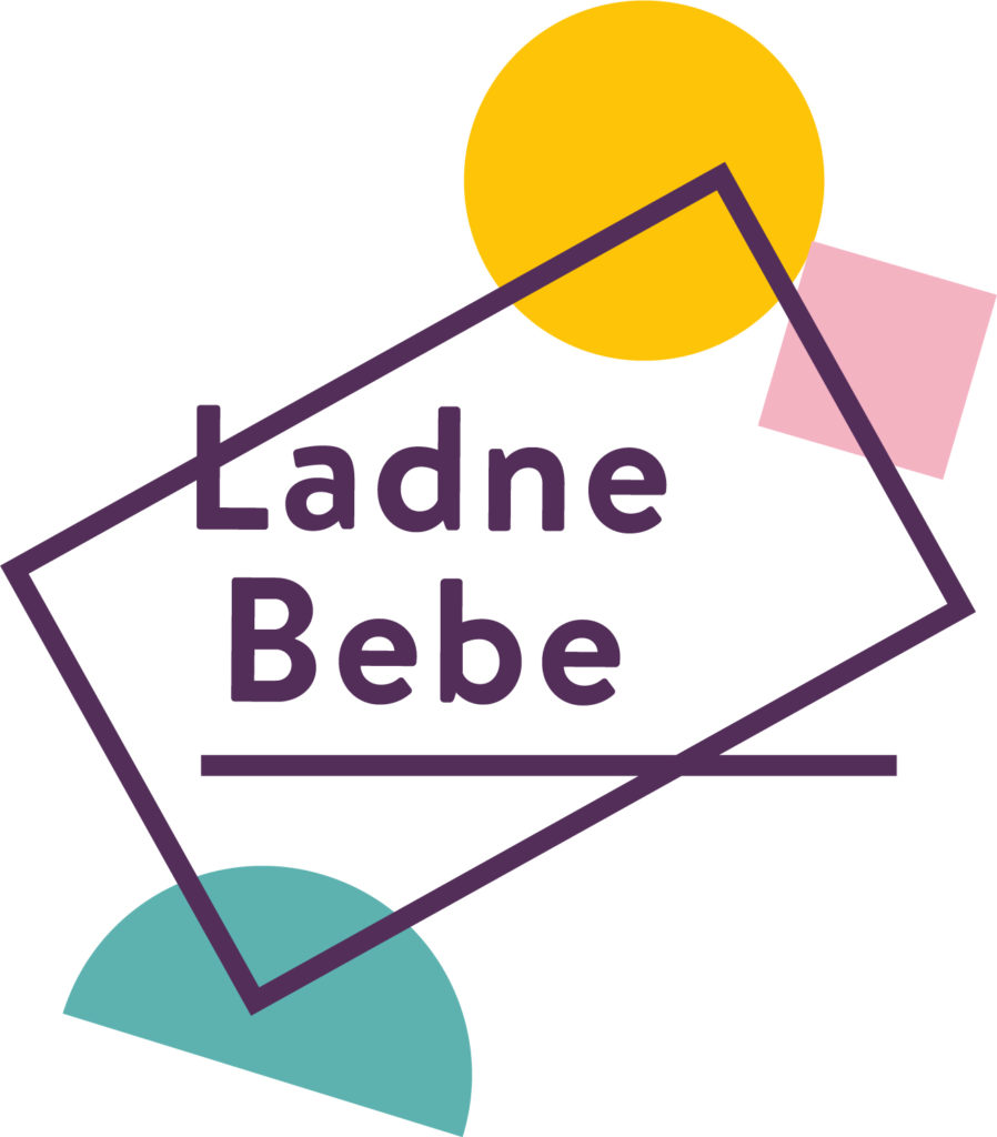 Logotyp Ładne Bebe. 
