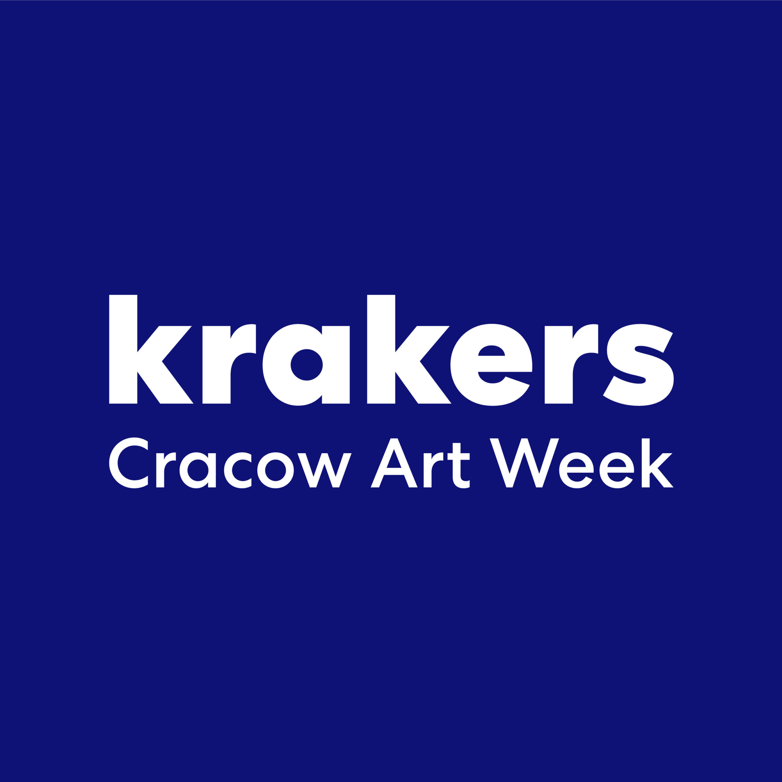 Logotyp Cracow Art Week KRAKERS